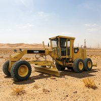 Pompe de moteur d'occasion CAT 140H la plus vendue, marque Caterpillar d'origine, machine robuste avec service d'entretien complet