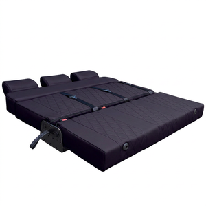 Siège de voiture pliable en cuir personnalisé, lit modifiable pour <span class=keywords><strong>camping</strong></span>-<span class=keywords><strong>car</strong></span>, siège-lit variable pour fourgon, chaise de <span class=keywords><strong>camping</strong></span> - Product Image 3