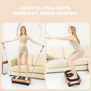 Plaque vibrante 2025 Offre Spéciale pour plate-forme de fitness de massage des pieds pour le drainage lymphatique et la perte de poids - Product Image 4