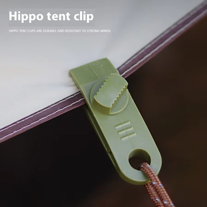 Grande tente extérieure coupe-vent pince en plastique fixe point de traction pour multi-personnes cheval <span class=keywords><strong>Camping</strong></span> randonnée aventures rivière Compatible - Product Image 3