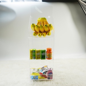 Direct Factory Modern Clear Acrylic Booster Pack Display Frame Customizable <b>Stackable</b> for Freestanding <b>Storage</b> <b>Containers</b> - Product Image 1