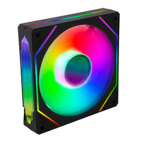 Ventilateur de boîtier d'ordinateur Pcooling, refroidisseur de processeur 120 mm RGB, refroidisseur de PC pour jeux, refroidisseur de processeur AM5, ventilateurs ARGB avec contrôleur, refroidisseur de processeur LGA 2011