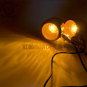 <span class=keywords><strong>Clignotant</strong></span> noir en métal robuste pour <span class=keywords><strong>moto</strong></span> Cafe Racer modèles avec carénage de trou de boulon de 10mm - Product Image 4