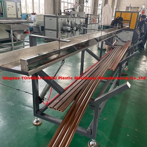 Anti-slip Waterproof Wood Grain <strong>WPC</strong> Decking Outdoor <strong>Flooring</strong> Machine Recycled Plastic <strong>WPC</strong> <strong>Profiles</strong> <strong>Extrusion</strong> <strong>Line</strong> Manufacturer - Product Image 6