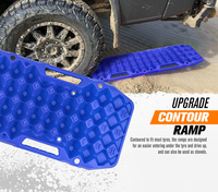 BUNKER induct Blue PP 10T 4x4 tout-terrain, carte de Traction de sable, pistes de récupération