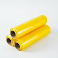 Film alimentaire PVC de qualité alimentaire 9~20 microns, rouleau de 300 m, transparent avec logo