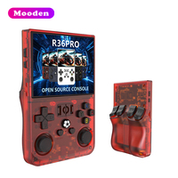 Console de jeu portable Mooden R36 Pro L, écran 3,5 pouces, 64 Go, console de jeu vidéo portable rétro classique pour PSP