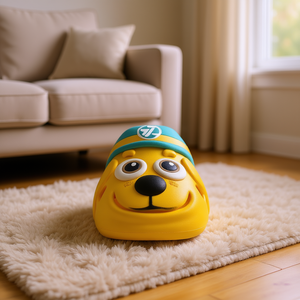 Pantofole con stampa animalier da donna, tomaia in PVC, suola in EVA, fodera in peluche imbottita, per tutte le stagioni, punta tonda, taglie 24-35 - Product Image 2