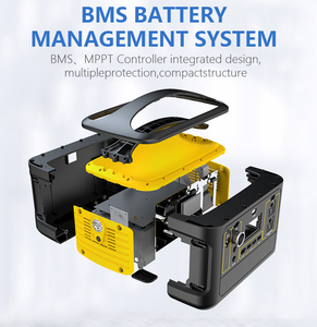 Outdoor 500W 600W 1000W 1000 Watt 1500W 1000WH 220V <b>UPS</b> Generator Solar Lifepo4 Battery Portable <b>Power</b> Station - Product Image 3