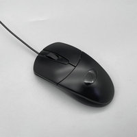 Grande souris de bureau pour les deux mains, bouton 3D, souris filaire USB, souris d'ordinateur, souris optique filaire de bureau M-886A