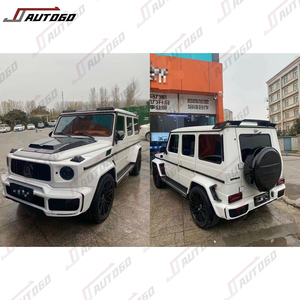Kit de carrocería de reacondicionamiento de fábrica para Benz Clase G W463 2002-2017 Actualización a 2018 2019 2020 2021 2022 2023 Conjunto de parachoques Barbus - Product Image 4