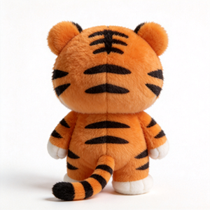 Juguete de Peluche de Tigre Naranja al por Mayor, Peluche de Tigre Suave, Lindo Juguete de Peluche de Tigre Personalizado - Product Image 6