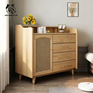 Meuble d'angle sur mesure, fabriqué en usine, prix avantageux, stock important, prêt à être expédié, nouvelle conception, meuble de rangement en bois pour salon. - Product Image 1