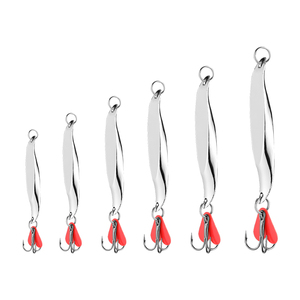 Palmer 7g 10g 14g 18g 21g 28g kim loại sequin <span class=keywords><strong>Spinner</strong></span> muỗng câu cá mồi Mồi câu cá vược jigging mồi với lưỡi câu treble - Product Image 1