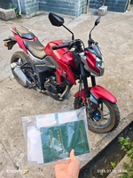 Moto Haojue DR190 Street Adventure, force de freinage avant-arrière équilibrée, sécurité de conduite antidérapante, moto conviviale pour les débutants