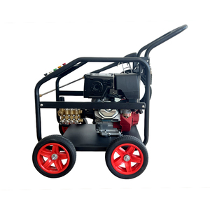 LORDMATE CE Nouvelle machine de nettoyage de canalisations à eau froide robuste 4000 psi Nettoyeur haute pression Pompe triplex 15/20 CV pour canalisations et drains - Product Image 3