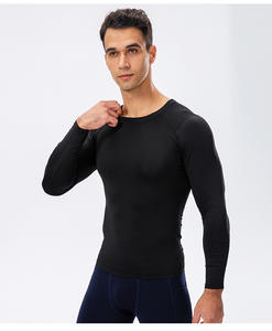 Men's New Autumn <b>Winter</b> Sports Long Sleeve Outdoor Running <b>Tight</b> Training T-shirt High Stretch Quick Dry Fitness Top - Product Image 1