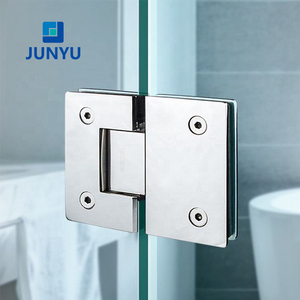 Morsetto per Doccia ad Angolo Ampio in Acciaio Inossidabile a Prezzo Conveniente per Porte in Vetro di Cabine Doccia - Product Image 1