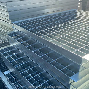 Grille en acier galvanisé pour plancher en treillis métallique pour plateforme d'entrepôt Marche d'escalier - Product Image 1