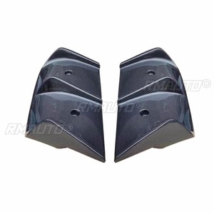 For BMW i8 2015-2021 Real Carbon Fiber <b>Car</b> Rear Bumper Lip Splitter <b>Diffuser</b> Body Kit Bumper Guard Protector Cover Accessories - Product Image 5