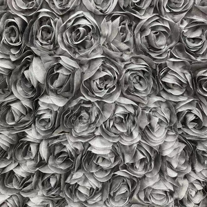 Precio <span class=keywords><strong>de</strong></span> fábrica 3D flor bordada tul encaje tela Rosa gasa <span class=keywords><strong>George</strong></span> tul para vestido <span class=keywords><strong>de</strong></span> novia niños - Product Image 5