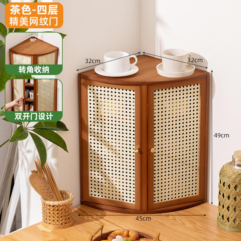 Maille marron à quatre couches