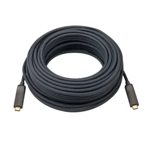 OEM ODM LOGO Macho para Masculino Cabo USB de Alta Velocidade USB Tipo C-C AOC para Tipo C Cabo De Fibra