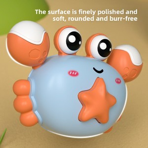 MILI Friction petit crabe jouets chaud nouveau bébé Mini Animal presse <span class=keywords><strong>retour</strong></span> voitures presse crabe presse et aller voiture jouets crabe en plastique enfants jouet - Product Image 6