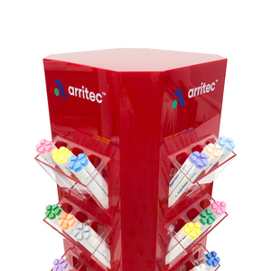 Xoay Acrylic Rack hiển thị với kim loại đứng cho Mark <span class=keywords><strong>Pen</strong></span> cho Mark <span class=keywords><strong>Pen</strong></span> hiển thị - Product Image 4