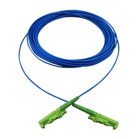 Cable de Conexión de Fibra Óptica Multimodo Simplex OM3 LSZH E2000 APC, E2000-e2000 SC UPC SM MM Simplex 2.0 3.0mm