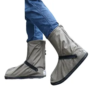 High Quality PVC Shoe Cover anti slip Waterproof and Rain Resistant unisex in Winter Summer