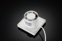 Ventilateur d'extraction mural pour salle de bain, 4 pouces (100 mm), en plastique ABS, avec moteur en cuivre pur, pour toilettes et douche