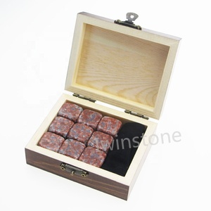 Top Selling <span class=keywords><strong>Amazon</strong></span> Handicrafts Barware Gifts Reusable Ice cubes in Customized Wooden Boxes - Product Image 5