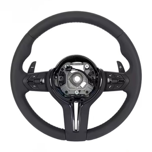Volant en cuir intégral M Sport pour <span class=keywords><strong>BMW</strong></span> <span class=keywords><strong>M3</strong></span> F30 F35 F15 F16 F20 F21 F25 F26 M5 F10 F11 F06 F07 F12 F13 F01 E90 E71 <span class=keywords><strong>E80</strong></span> E70 - Product Image 4