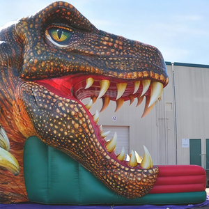 Ngoài trời trẻ em của <span class=keywords><strong>Inflatable</strong></span> khủng long động vật trượt lâu đài sân chơi Bouncer <span class=keywords><strong>Inflatable</strong></span> khô bouncy SLIDES cho trẻ em - Product Image 4