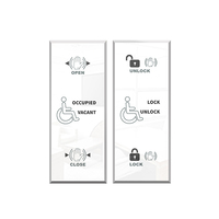 Interrupteur intelligent sans contact CANBO M-238M au design moderne en acrylique, avec commandes vocales pour personnes handicapées, soins aux bébés et famille