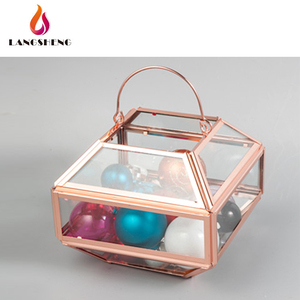 Venta al por mayor, venta directa de fábrica de moda de Navidad led linterna de metal - Product Image 2