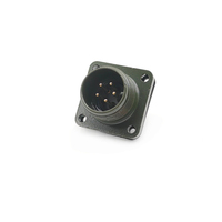 Werksverkauf Luft- und Raumfahrt MIL-DTL-5015 Serie MS3106A14S-5S 5-Poliger Gerader Buchsenstecker IP67 Zertifiziert 500V Kupferlegierung
