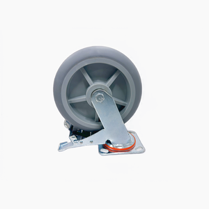 3 "4" <span class=keywords><strong>5</strong></span> "TPR Hoch leistungs rollen Handwagen Industrie räder Rollen räder Heavy Duty Tpr Caster Heavy Duty Caster Wheels - Product Image 5