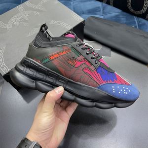 Zapatillas Deportivas Casuales Chain Reaction de Alta Calidad para Hombre, Zapatos de Plataforma de Diseñador de Lujo, Zapatillas Deportivas Vintage Reflectantes para Hombre - Product Image 6