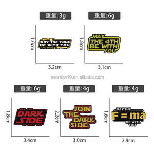 دبابيس ماسونية مخصصة تحمل اسم شارات ترويجية معدنية لتخرج عيد الميلاد والعيد الوطني ومناسبات عيد الميلاد-موضوع زهرة - Product Image 6