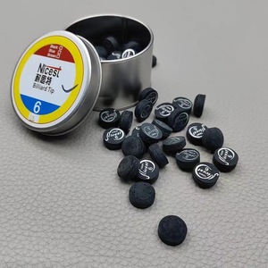 Punta de Billar de Primera Calidad, 6 mm, Duradera, Repuesto para Taco de Snooker - Product Image 1