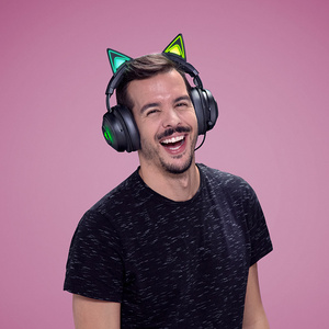 Audífonos para Juegos con Cable Razer Kraken, Audífonos Razer Baratos, Edición Kraken Kitty, Audífonos Ergonómicos para Juegos con Cable - Product Image 5