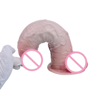 FAAK Dildo de silicona grande y realista con ventosa para mujer, estimulador de punto G, juguete sexual para adultos, fabricado en fábrica B2B - Product Image 4