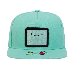 Dibujos animados Linda chica estilo fresco dulce cabeza <span class=keywords><strong>de</strong></span> perro Explorer serie sombrero <span class=keywords><strong>de</strong></span> ala plana moda versátil punto sombrero tela común béisbol - Product Image 3