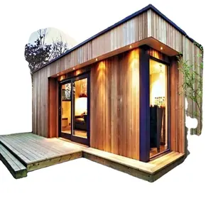 Sang Trọng Đúc Sẵn Gấp Vận Chuyển Modular Sản Xuất Châu Âu Tùy Chỉnh Kích Thước Cabin 40ft Container Tùy Chỉnh Kích Thước Gói Phẳng Nhà