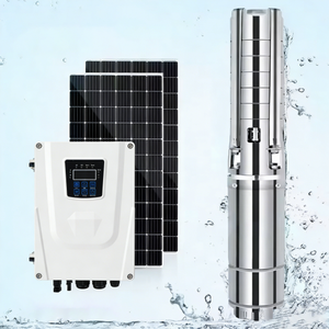 Bomba Solar Centrífuga QY 4JSC11-197-D220/2500, 3750W, 197m de Altura, 11m/H |   Salida de 1.25 Pulgadas |   Alta Presión de Acero Inoxidable de 48 V CC | - Product Image 1