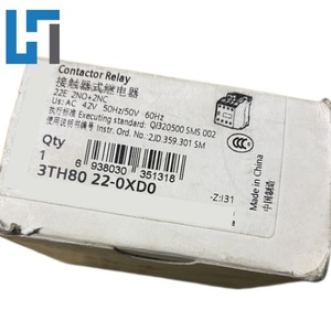 โมดูลรีเลย์กลางแบบใหม่ รุ่น 3TH8022-0XD0 ตัวควบคุมการเขียนโปรแกรม PLC 3TH80220XD0 มีสินค้าในสต็อก - Product Image 1