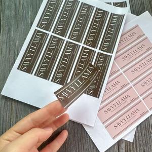 מדבקות לוגו מודפסות מותאמות אישית משלוח תיבת משלוח תיבת אבטחה אריזת אבטחה עמיד למים תודה לך מדבקות חותם - Product Image 1