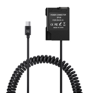 Connecteur d'alimentation EP-5A pour batterie EN-EL14, câble de Type C pour appareil photo Nikon D5300 D850 D3100, alimentation externe - Product Image 1